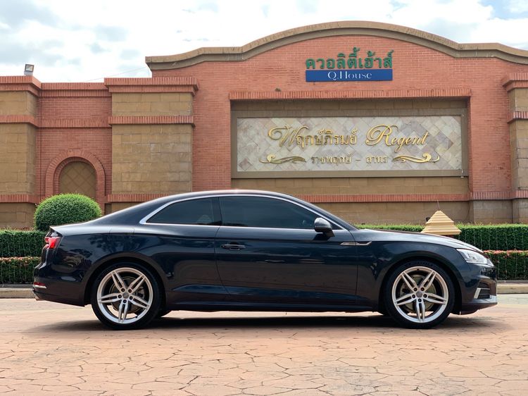 Audi Audi A5  2019 2.0 Quattro 4WD Sedan เบนซิน เกียร์อัตโนมัติ น้ำเงิน รูปที่ 3
