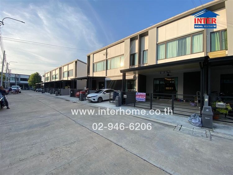 ทาวน์เฮ้าส์ 2 ชั้น 17.5 ตร.ว. หมู่บ้านพลีโน่ บางนา-วงแหวน ถนนกาญจนาภิเษก ถนนเลียบมอเตอร์เวย์ บางพลี สมุทรปราการ รูปที่ 2