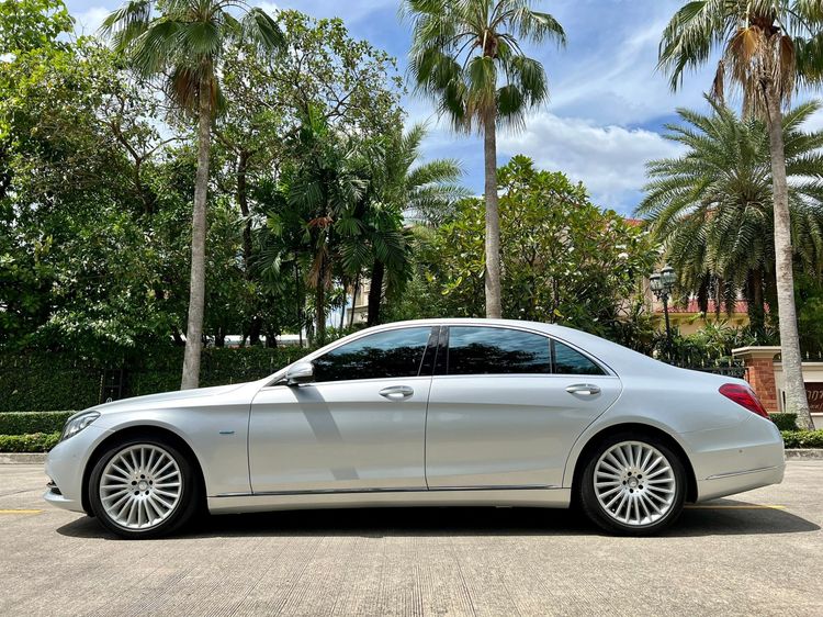 Mercedes-Benz S-Class 2017 S500 Sedan เบนซิน เกียร์อัตโนมัติ เทา รูปที่ 3