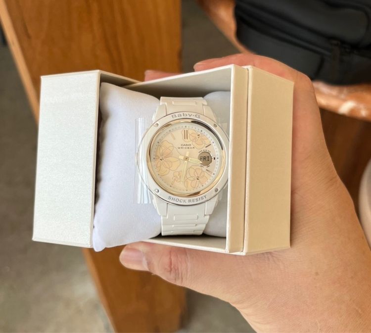 CASIO BABY-G นาฬิกาข้อมือ นาฬิกากันน้ำ ของแท้ รุ่น BGA-150FL-7A รูปที่ 4