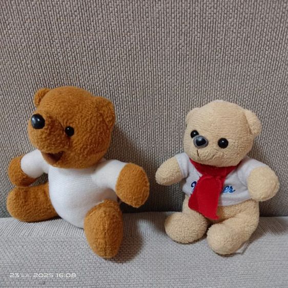 ตุ๊กตาหมีน้อยคู่ แบบน่ารักๆ 2 ตัว 50 บาท มือสองสภาพดี ขายถูกๆค่ะ รูปที่ 3