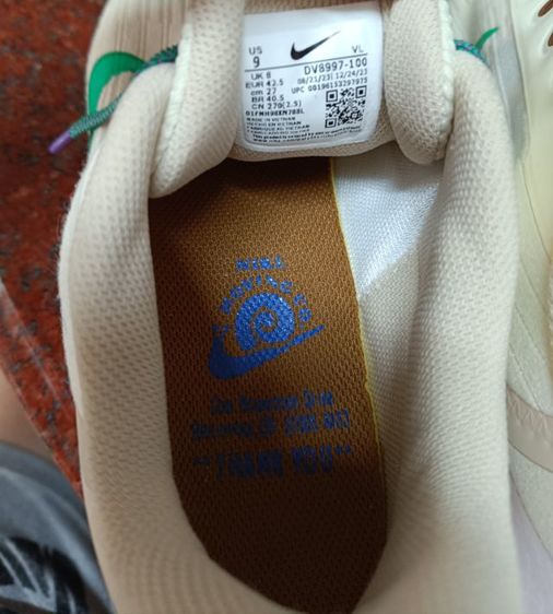 ขายถูก Nike run size 42.5 27cm ของแท้  สภาพสวย ใส่สบายนุ่ม รูปที่ 7