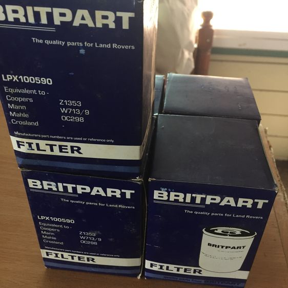 Land Rover ใส้กรองน้ำมันเครื่อง และกรองอากาศ รูปที่ 14