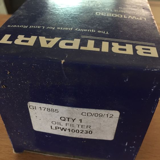 Land Rover ใส้กรองน้ำมันเครื่อง และกรองอากาศ รูปที่ 16