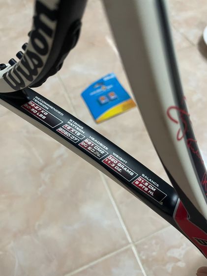 raket tenis wilson k factor six one tour 90 รูปที่ 9