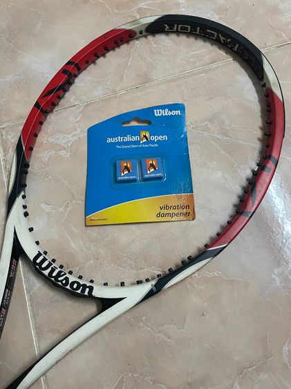 raket tenis wilson k factor six one tour 90 รูปที่ 10