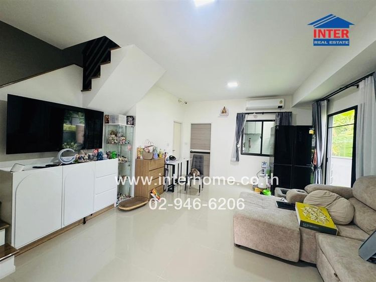 ไม่ใช่ ทาวน์เฮ้าส์ 2 ชั้น 29.6 ตร.ว. หมู่บ้านพลีโน่ พระราม 9-กรุงเทพกรีฑา2 ซอยกาญจนาภิเษก25 แยก1 ถนนรามคำแหง ถนนร่มเกล้า เขตสะพานสูง กรุงเทพมหานคร รูปที่ 4