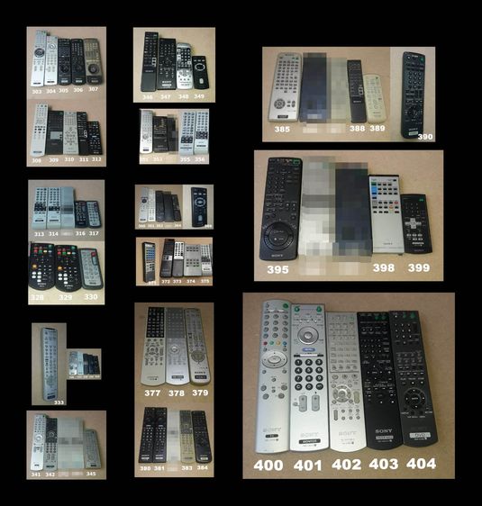 SONY REMOTE (1-501) รีโมท โซนี่ เครื่องเสียง DVD VCD CD TAPE VDO LASER DISC BLU RAY แผ่นเสียง TV  รูปที่ 7