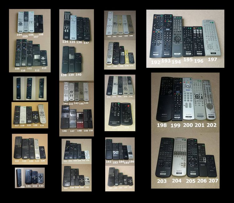 SONY REMOTE (1-501) รีโมท โซนี่ เครื่องเสียง DVD VCD CD TAPE VDO LASER DISC BLU RAY แผ่นเสียง TV  รูปที่ 5