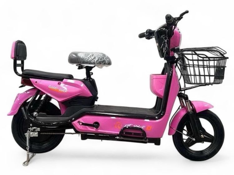 จักรยานไฟฟ้ารุ่นใหม่ 2025 มอเตอร์แรง 650w. มีพักเท้า มีไฟเลี้ยว ราคาประหยัด ดีไซน์สวย  โครงสร้างแข็งแรง มีที่ซ้อน  มีโช๊คหน้าหลังช่วยซับแรงก รูปที่ 4