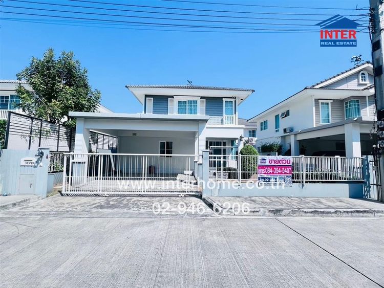 บ้านเดี่ยว 2 ชั้น 50.7 ตร.ว. หมู่บ้านวิลลาจจิโอ โครงการ 1 ศรีนครินทร์–บางนา ถนนบางนา-ตราด ถนนบัวนครินทร์ บางพลี สมุทรปราการ