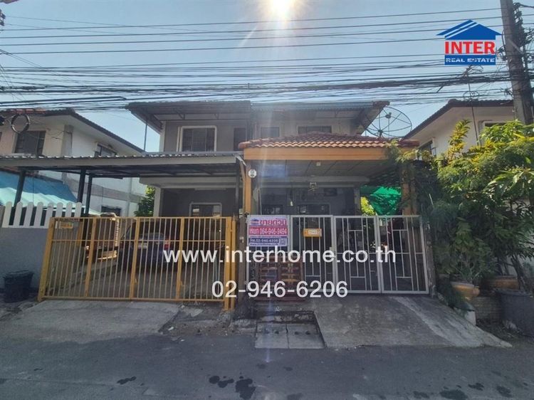 บ้านเเฝด 2 ชั้น 25.5 ตร.ว. หมู่บ้านพระปิ่น 5 ซอย25 ซอยเอกชัย109 ถนนเอกชัย-บางบอน3 ถนนกาญจนาภิเษก เขตบางบอน กรุงเทพมหานคร