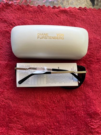 แว่นกันแดด sunglasses ยี่ห้อ DIANE VON FURSTENBERG รูปที่ 3