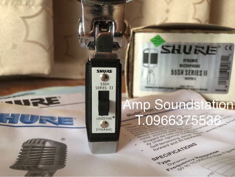 ไมโครโฟนโบราณ SHURE 55SH Series II รูปที่ 6