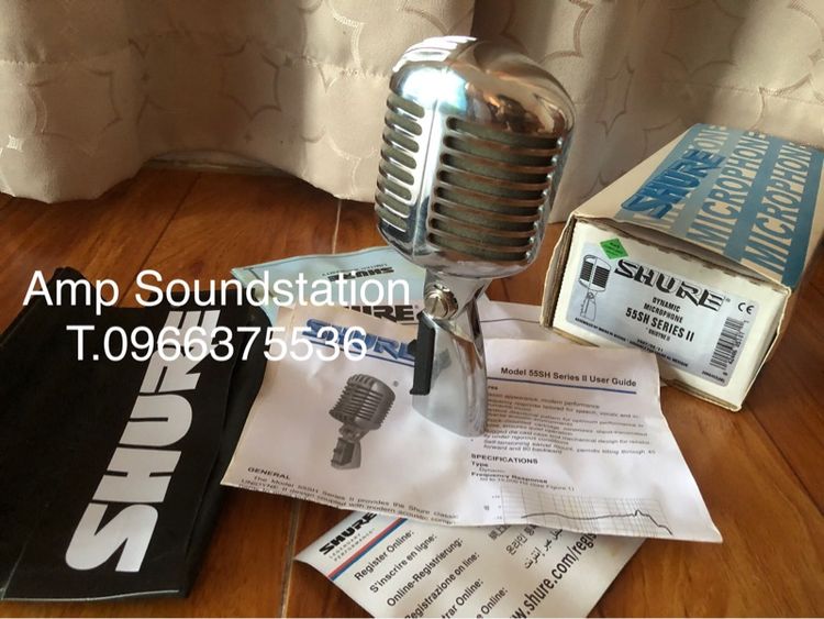 ไมโครโฟนโบราณ SHURE 55SH Series II รูปที่ 3