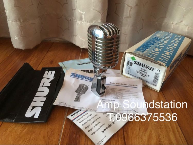 ไมโครโฟนโบราณ SHURE 55SH Series II รูปที่ 2