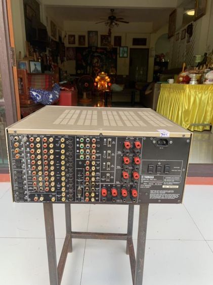 ยามาฮ่า AZ1 รุ่นเรือธง หนัก 28 กก. ไฟ 100 v ไม่มีรีโมท ภาคดิจิตอลเสีย ใช้เป็นอินติเกรทแอมป์ หรือ เพาเวอร์7แชลแนล ขับสบาย หลุดตู้ ทุกห้องรับชม ได้แอมป์ยักษ์ ราคาเบาหวิว รูปที่ 2