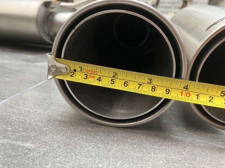 ท่อไอเสีย Porsche Cayenne 958 Prefacelift 4.8S V8 Turbo 368KW , 294KW , 3.0S Hybrid Stainlessแท้ SPEEDART Remus 2010 2011 2012 2013 รูปที่ 7