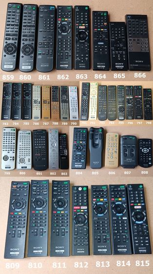 SONY REMOTE (503-978) รีโมท โซนี่ เครื่องเสียง DVD VCD CD TAPE VDO LASER DISC BLU RAY แผ่นเสียง TV รูปที่ 4