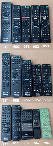 SONY REMOTE (503-978) รีโมท โซนี่ เครื่องเสียง DVD VCD CD TAPE VDO LASER DISC BLU RAY แผ่นเสียง TV รูปที่ 14