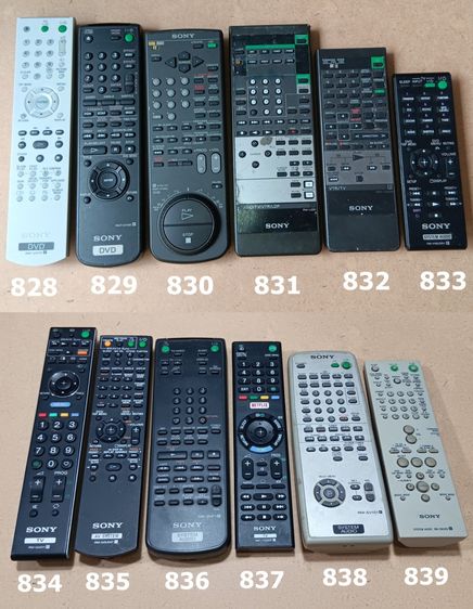 SONY REMOTE (503-978) รีโมท โซนี่ เครื่องเสียง DVD VCD CD TAPE VDO LASER DISC BLU RAY แผ่นเสียง TV รูปที่ 6