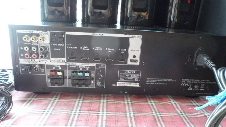 เพาเวอร์แอมป์ DENON AVR-X510BT รูปที่ 7