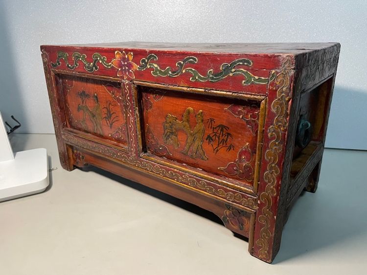 ตู้ลิ้นชักเล็กไม้โบราณ 