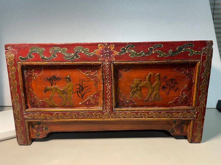 ตู้ลิ้นชักเล็กไม้โบราณ  รูปที่ 2