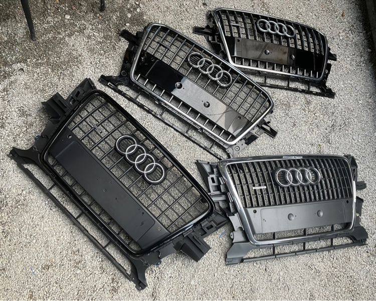 กระจังหน้า Audi Q5 Quattro รุ่น Pre Facelift และ Facelift ของแท้ มือสอง
