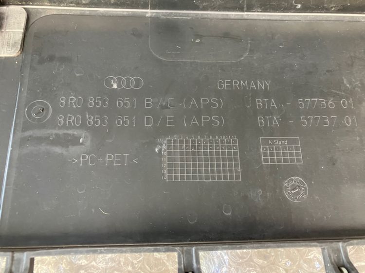 กระจังหน้า Audi Q5 Quattro รุ่น Pre Facelift และ Facelift ของแท้ มือสอง รูปที่ 6