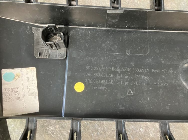 กระจังหน้า Audi Q5 Quattro รุ่น Pre Facelift และ Facelift ของแท้ มือสอง รูปที่ 14