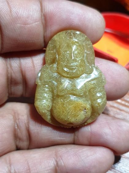 พระสังกัจจายน์ แกะเนื้อหินไหมทอง สวยแชมป์โลก หายากมากๆๆ รูปที่ 16