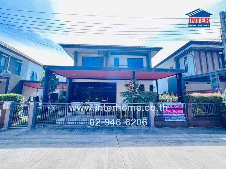 บ้านเดี่ยว 2 ชั้น 50.6 ตร.ว หมู่บ้านเอชเคป ซีรีน บางนา-สุขาภิบาล2 ซอยสุขาภิบาล2 ซ.15 ถนนกาญจนาภิเษก ถนนสุขาภิบาล2 เขตประเวศ กรุงเทพมหานคร