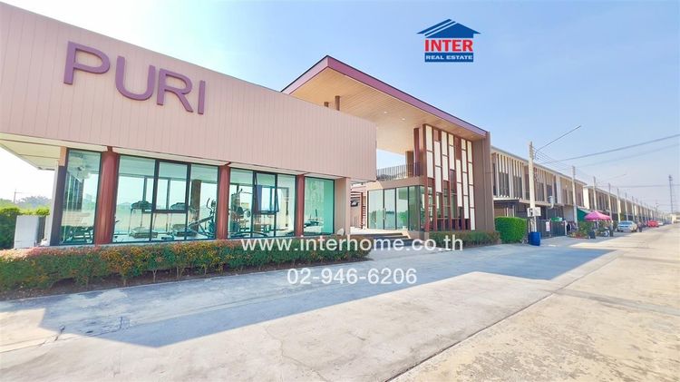 ทาวน์เฮ้าส์ 2 ชั้น 29.1 ตร.ว. หมู่บ้านภูริ วงแหวน-ลำลูกกา ใกล้ตลาด เอซี คลอง4 ซอยลำลูกกาคลองสี่ ถนนลำลูกกา ลำลูกกา ปทุมธานี