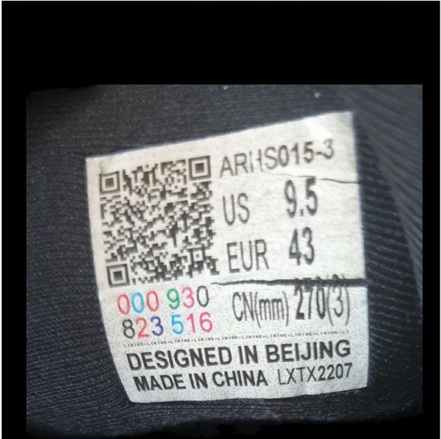 Li-Ning Men RED HARE 7 Racing Running  size 43 ยาว 27cm. รูปที่ 9