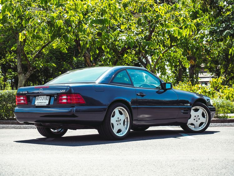 Mercedes-Benz SL-Class 1997 SL600 Sedan เบนซิน ไม่ติดแก๊ส เกียร์อัตโนมัติ น้ำเงิน รูปที่ 3