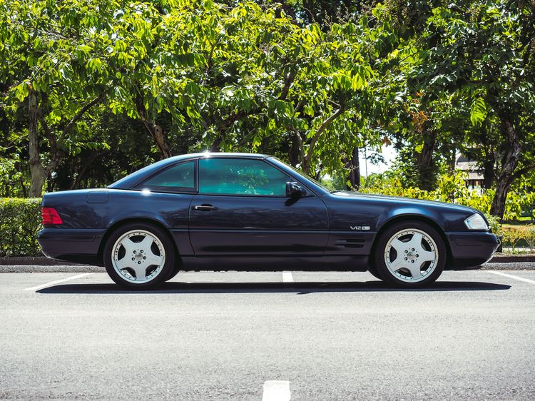 Mercedes-Benz SL-Class 1997 SL600 Sedan เบนซิน ไม่ติดแก๊ส เกียร์อัตโนมัติ น้ำเงิน รูปที่ 2