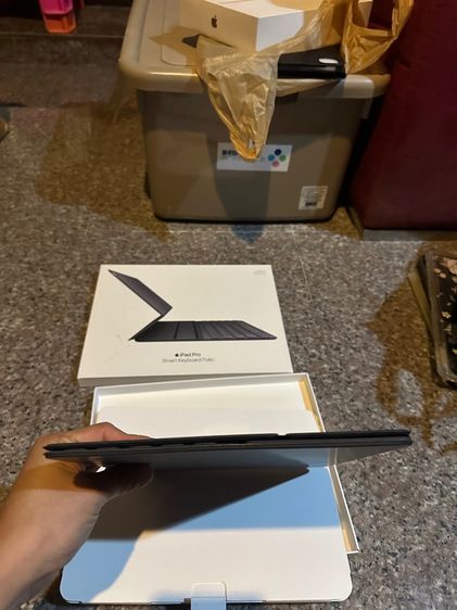 ขายSmart KeyBoard Foilo iPadPro12.9 ของแท้ยกกล่องใช้งานดีของแท้ถูกมากกกกก รูปที่ 6