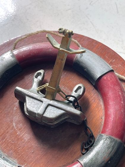 สมอ ห่วงยาง ฐานไม้สักสะสม รูปที่ 5