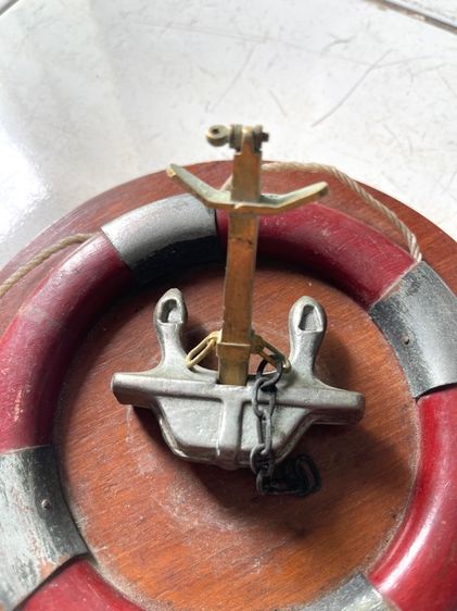 สมอ ห่วงยาง ฐานไม้สักสะสม รูปที่ 4