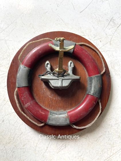 สมอ ห่วงยาง ฐานไม้สักสะสม