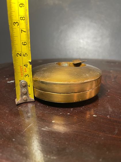 ที่เขี่ย ทองเหลืองเก่าสะสม รูปที่ 8