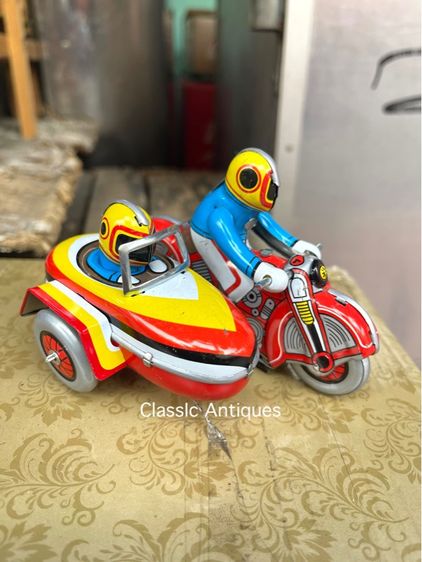 รถมอเตอร์ไซด์ ของเล่นสังกะสีสะสมA27