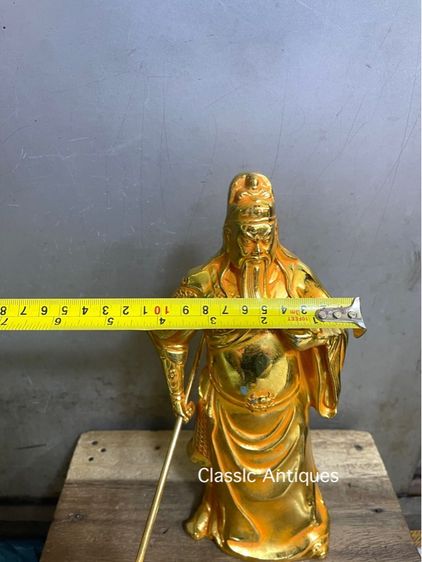 เทพเจ้า กวนอู กระไหล่ทองสะสม A13 รูปที่ 8