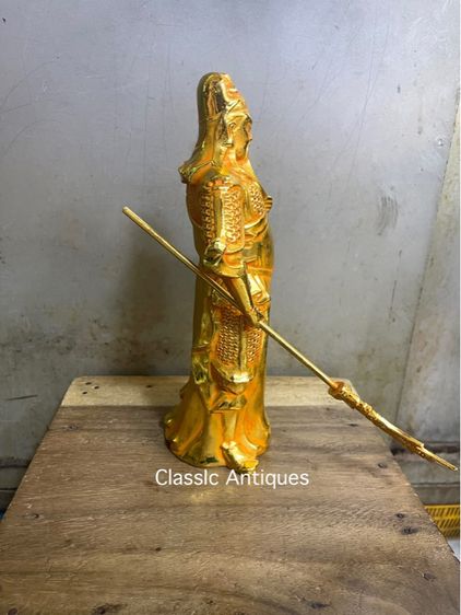 เทพเจ้า กวนอู กระไหล่ทองสะสม A13 รูปที่ 4