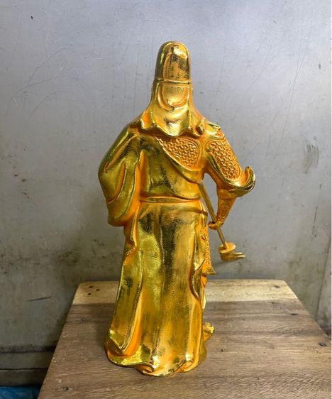 เทพเจ้า กวนอู กระไหล่ทองสะสม A13 รูปที่ 5