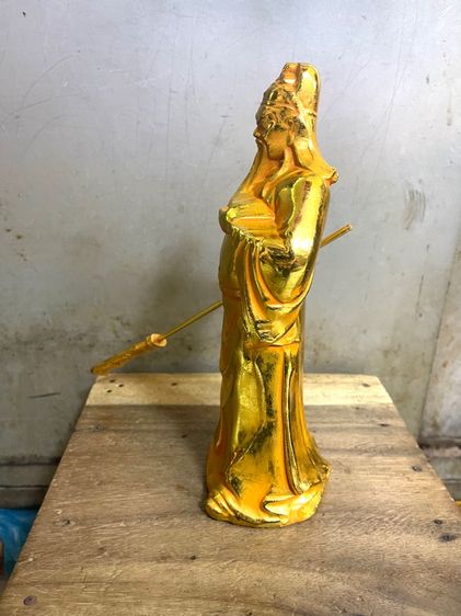 เทพเจ้า กวนอู กระไหล่ทองสะสม A13 รูปที่ 6