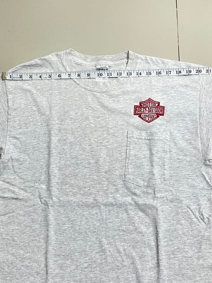 เสื้อยืดมีเป๋า Harley Davidson รูปที่ 7