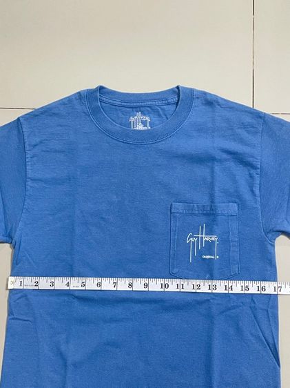 เสื้อยืดกระเป๋า GUY HARVEY รูปที่ 8