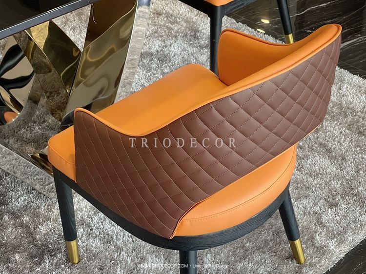 RODRIGO luxurious Italian chair เก้าอี้ทานอาหาร รุ่น โรดริโก รูปที่ 4
